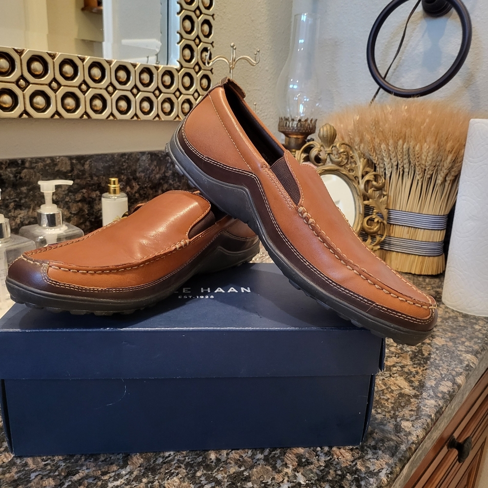 Cole Haan Tan tucker venetian